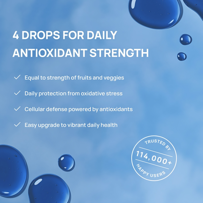 Meraki Blu USP Grade Methylene Blue Solution, 1% Formula, 30 mL | Third-party tested methylene blue solution, high-purity 1% liquid formula in a 30 mL glass dropper bottle.